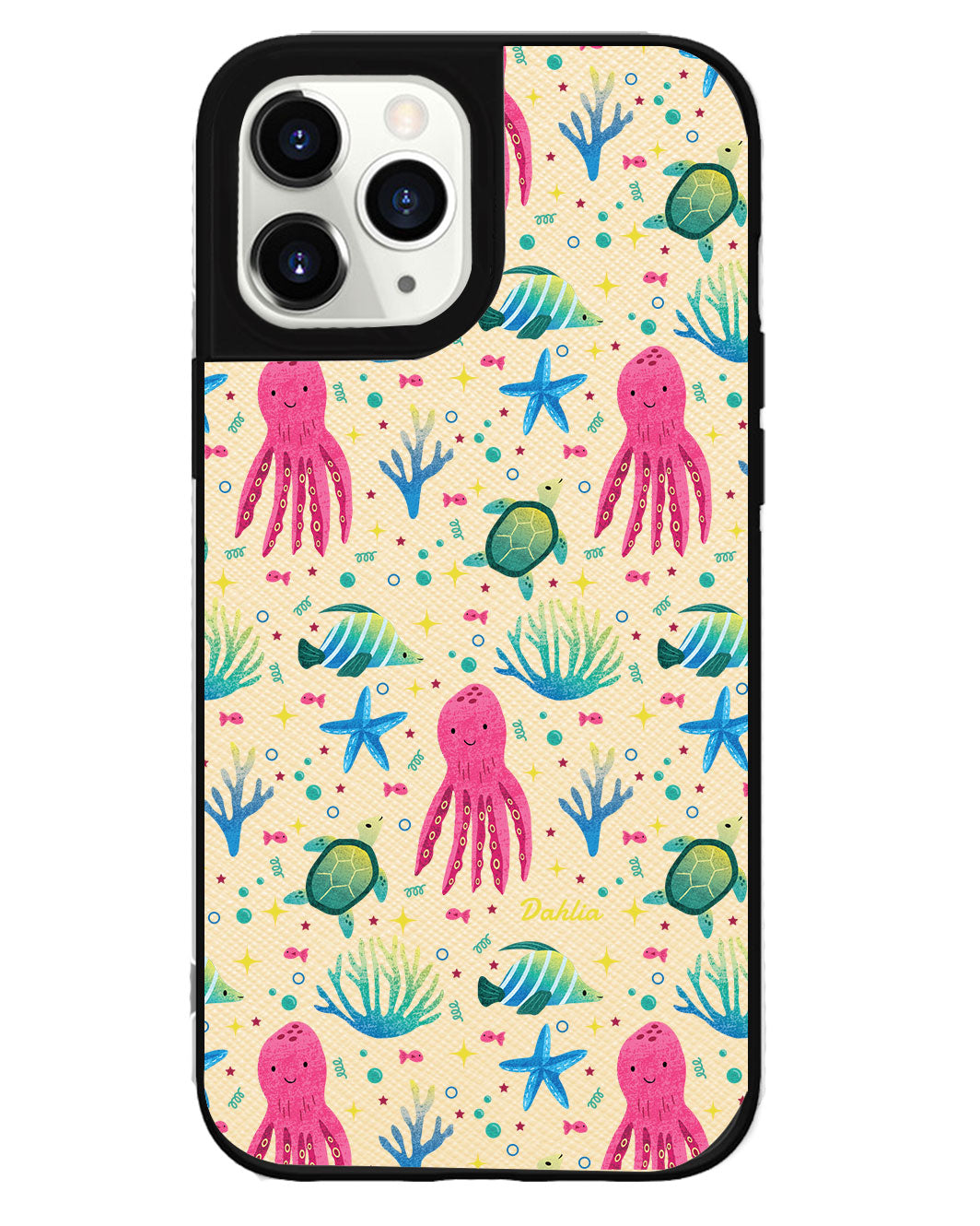 iPhone Leather Grip Case - Underwater Dreams 2.0