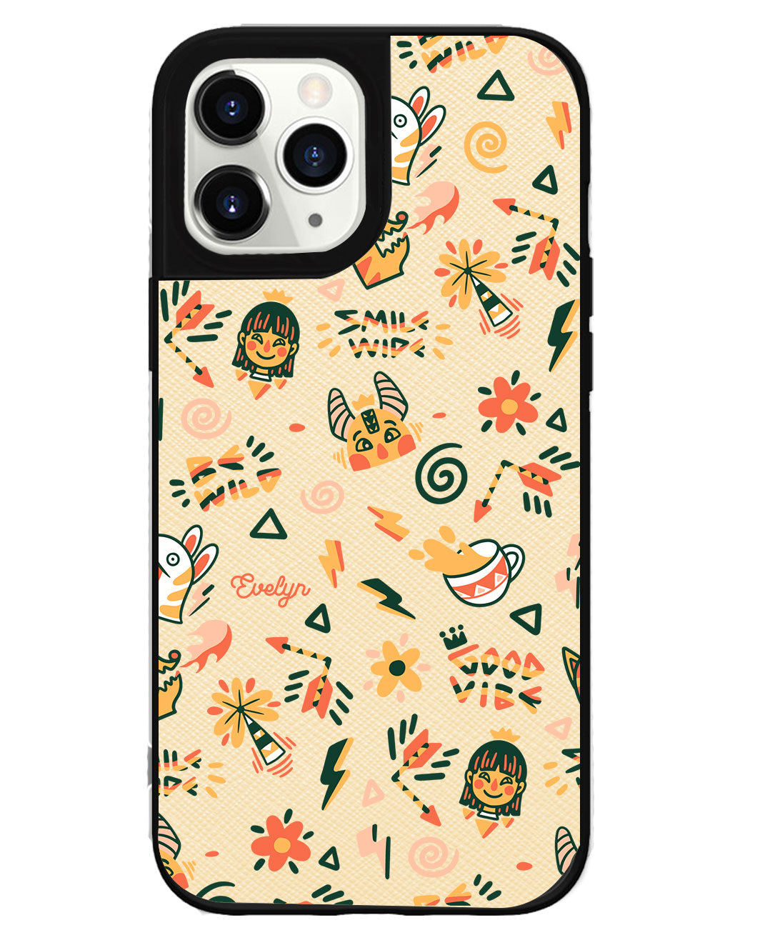 iPhone Leather Grip Case - Wild & Free