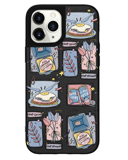 iPhone Leather Grip - Grow (Sunnysidearteu)