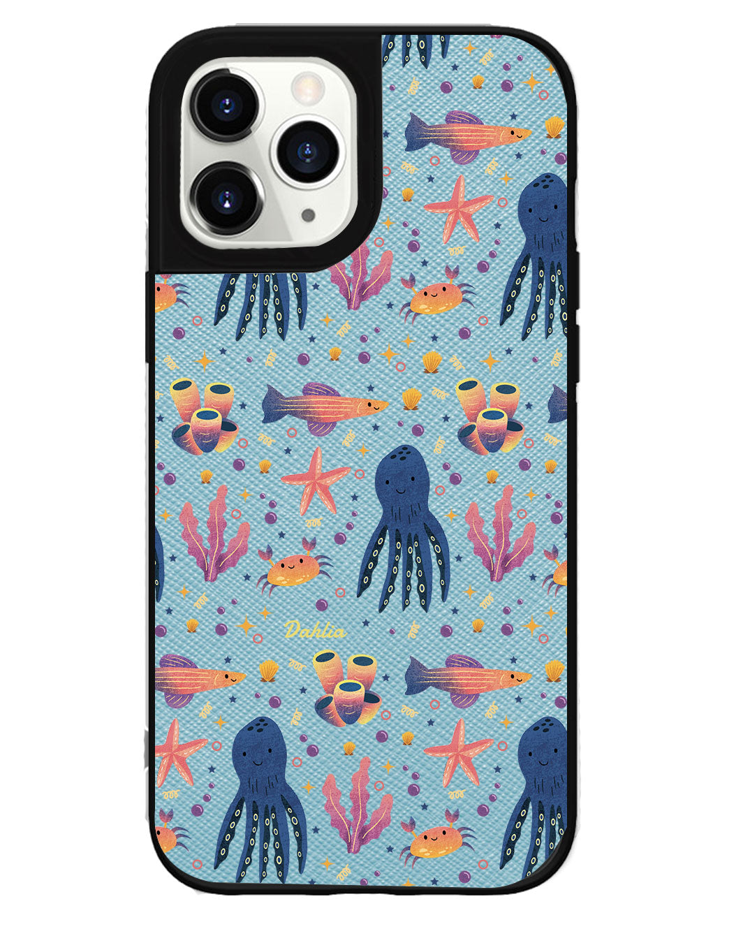 iPhone Leather Grip Case - Underwater Dreams 1.0