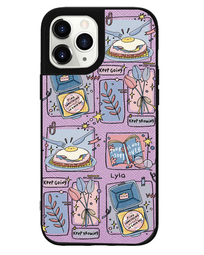 iPhone Leather Grip - Grow (Sunnysidearteu)