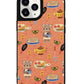 iPhone Leather Grip Case - Cooking Cat