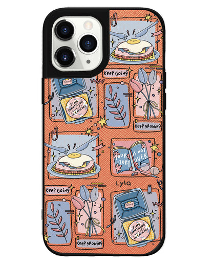 iPhone Leather Grip - Grow (Sunnysidearteu)