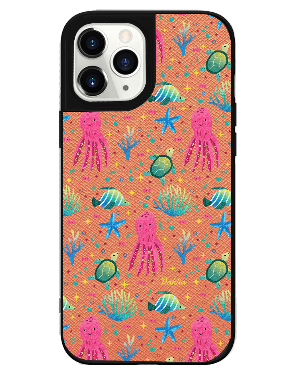 iPhone Leather Grip Case - Underwater Dreams 2.0