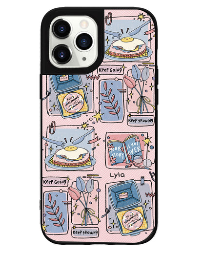 iPhone Leather Grip - Grow (Sunnysidearteu)