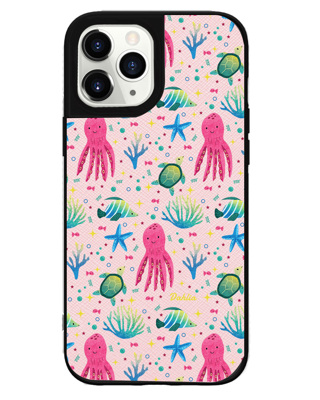 iPhone Leather Grip Case - Underwater Dreams 2.0