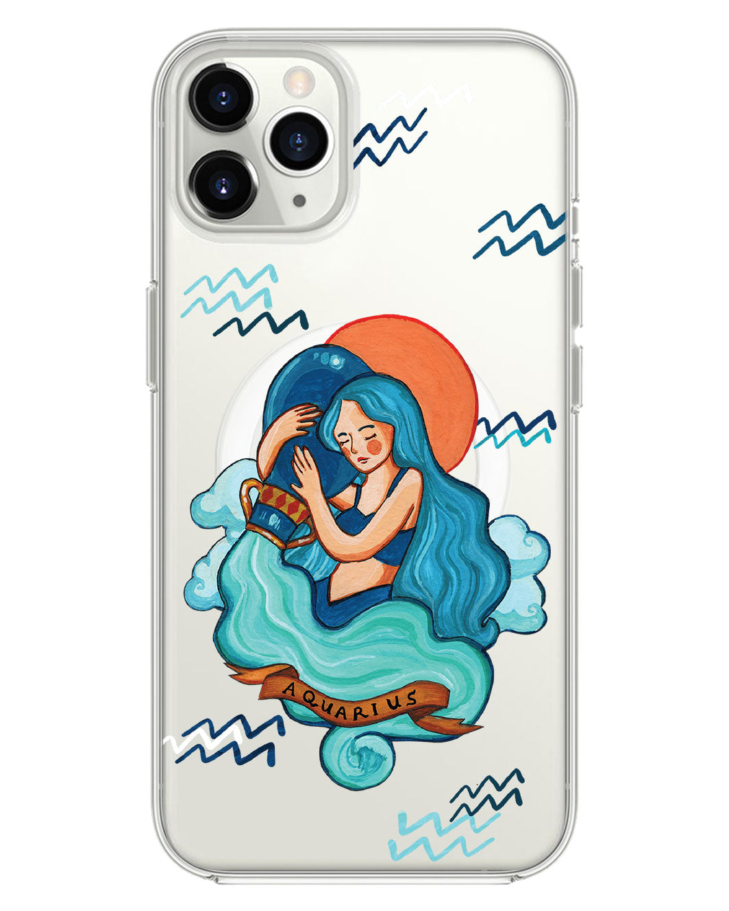 iPhone Rearguard Hybrid - Aquarius