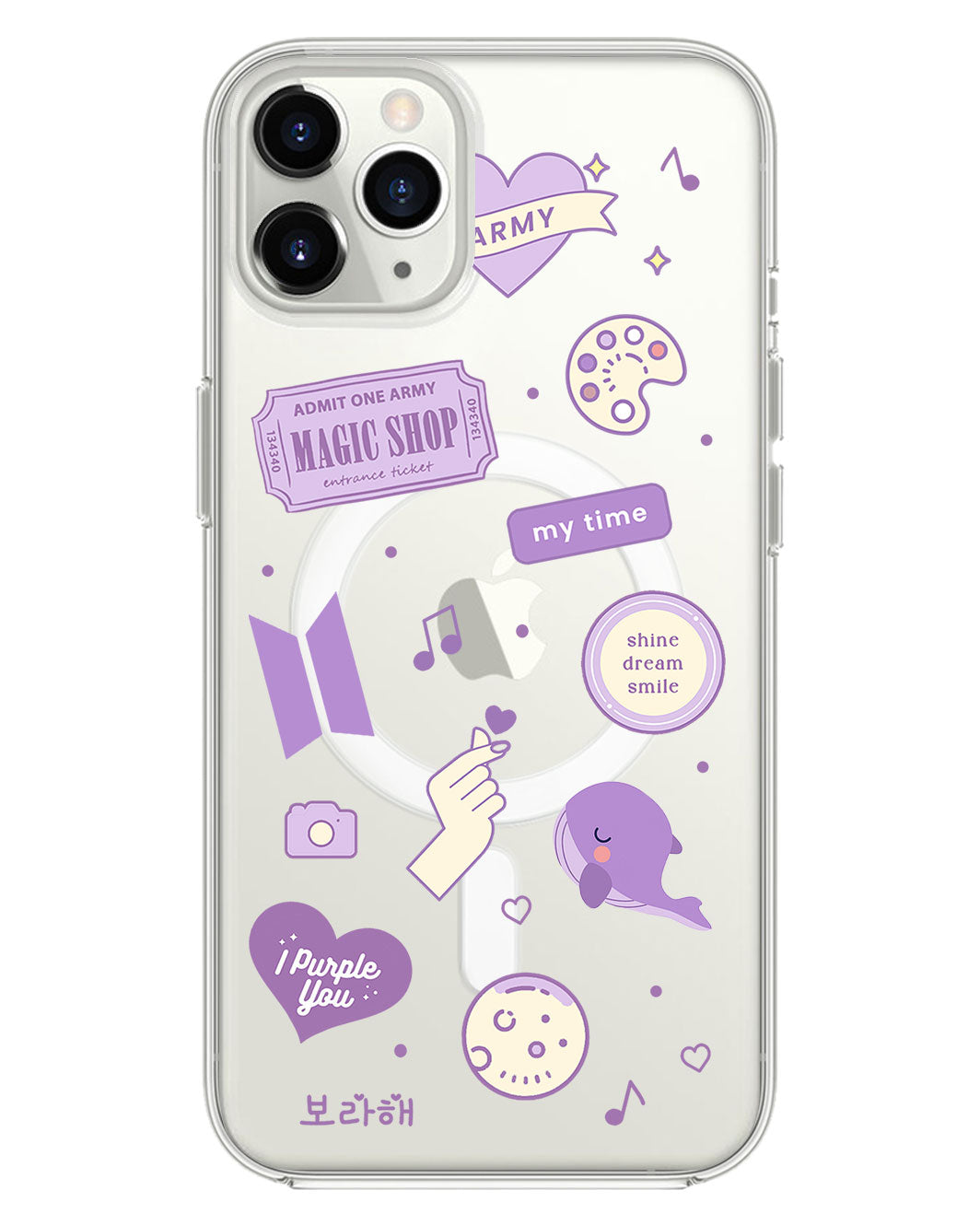 Magsafe Case - BTS Sticker Pack