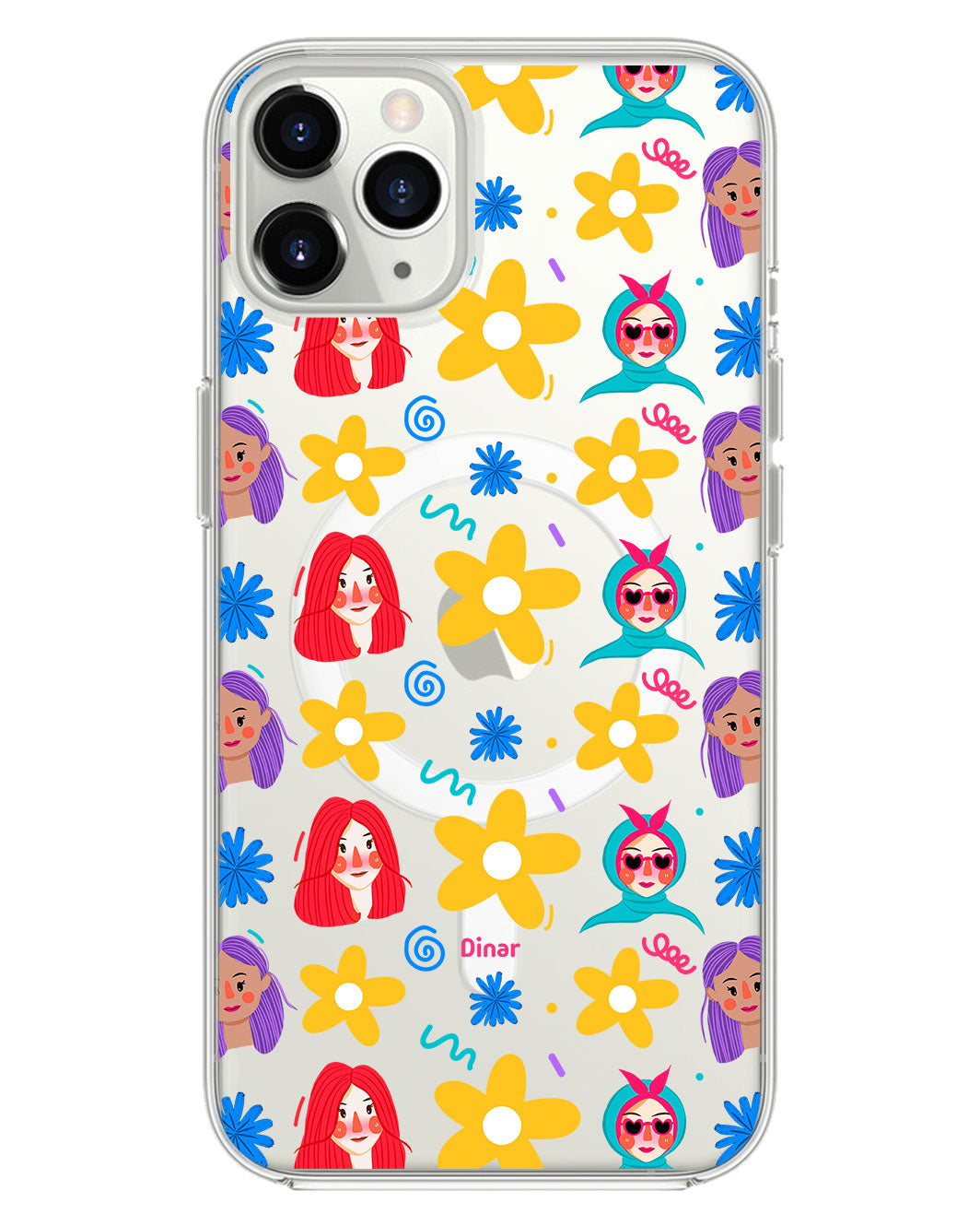 Magsafe Case - Daisy Faces