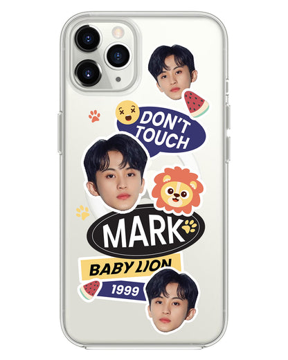 Magsafe Case - Face Grid Baby Lion