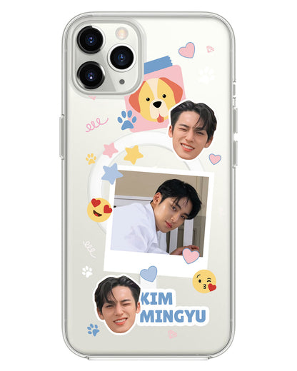 Magsafe Case - Face Grid Polaroid