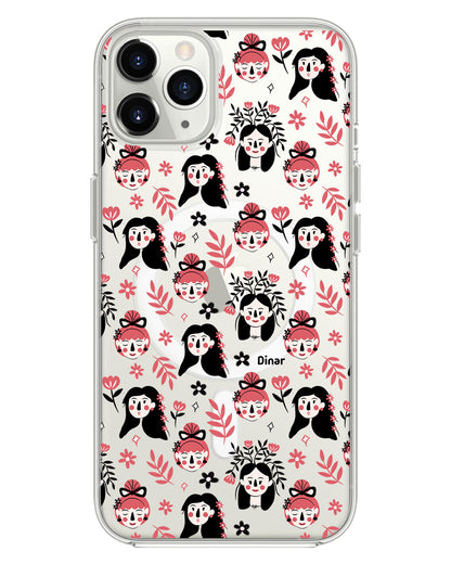 Magsafe Case - Flowery Faces