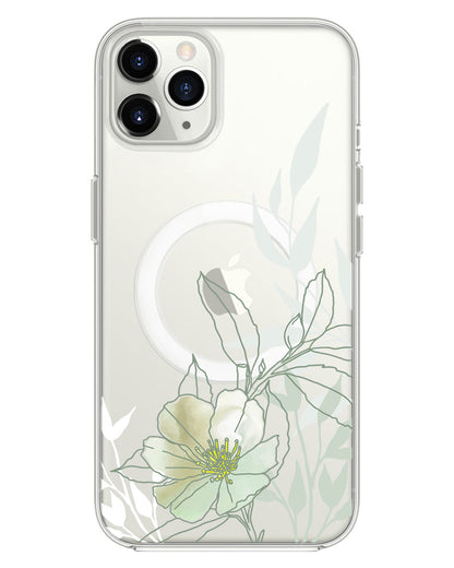 iPhone Rearguard Hybrid - Greenmint Lily
