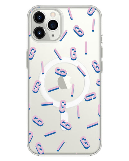 iPhone Rearguard Hybrid - CUSTOM MONOGRAM 1.0 Cotton Candy