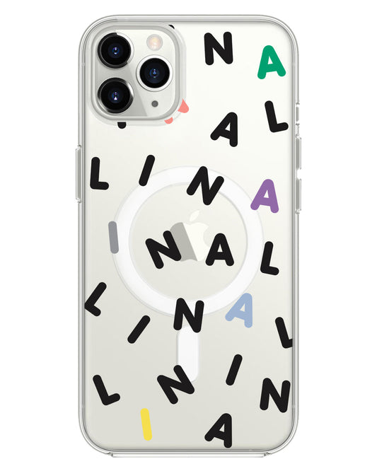 Magsafe Case - CUSTOM MONOGRAM 2.0 Black