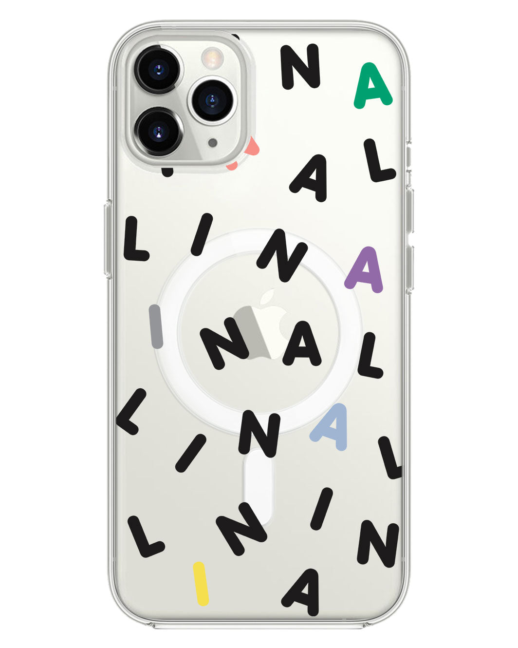 iPhone Rearguard Hybrid - CUSTOM MONOGRAM 2.0 Black