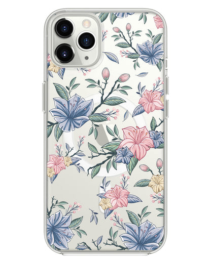 iPhone Rearguard Hybrid - Pink & Blue Florals
