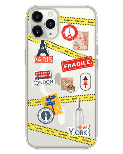 Magsafe Case - Travel Stickers