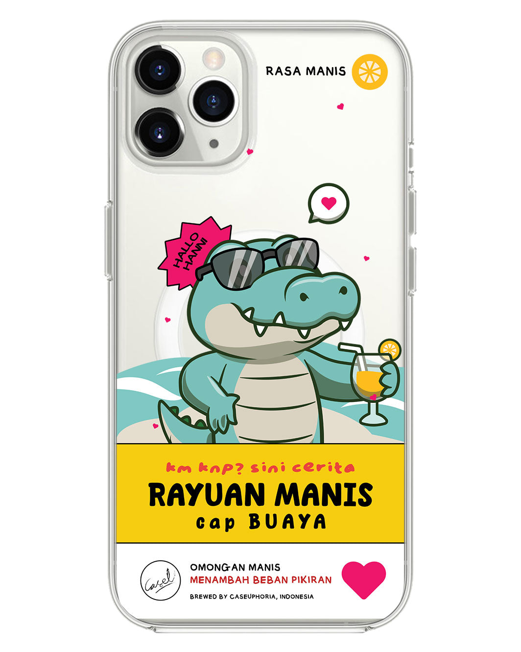 Magsafe Case - Cap Buaya