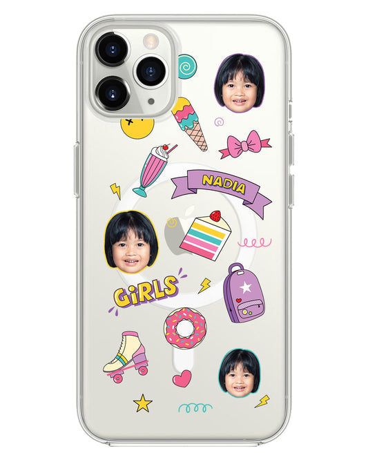 Magsafe Case - Face Grid Comic