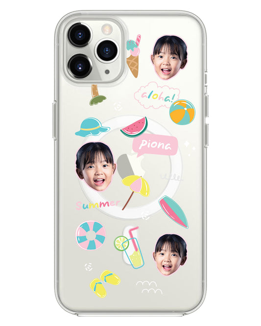 Magsafe Case - Face Grid Summer