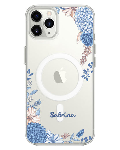 iPhone Rearguard Hybrid - Blue Florals