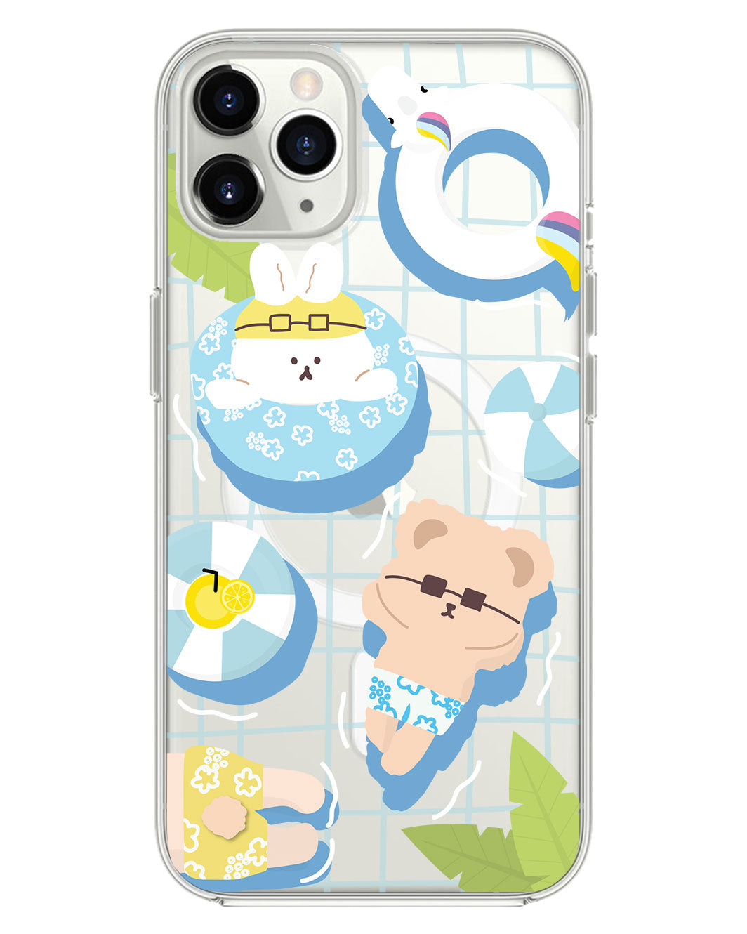 iPhone Rearguard Hybrid - Pool Party Blue