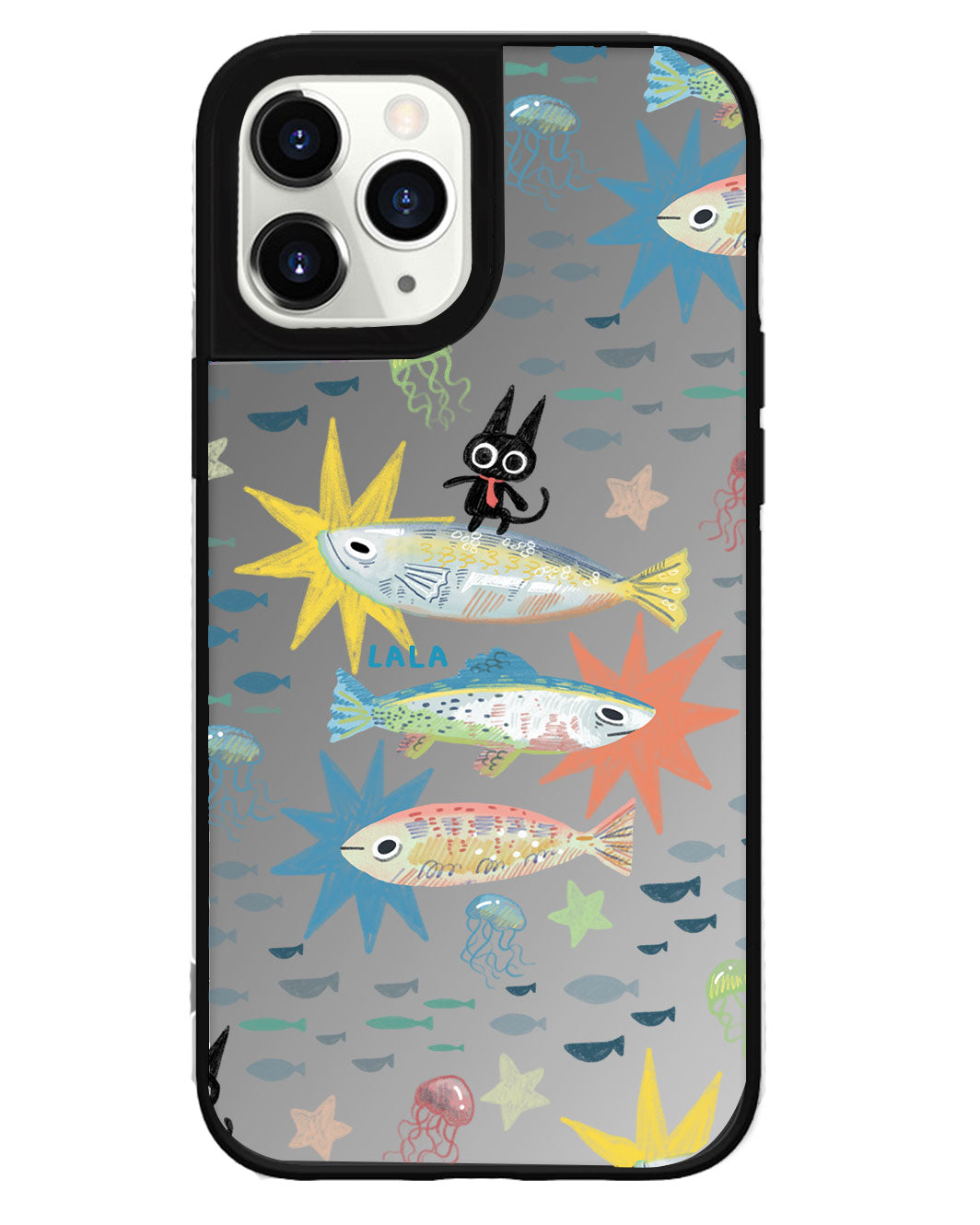 iPhone Mirror Grip Case - The Fish Surfer