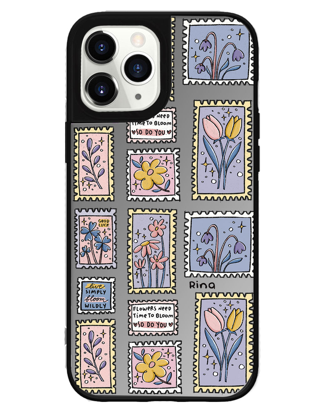 iPhone Mirror Grip Case - Time to Bloom