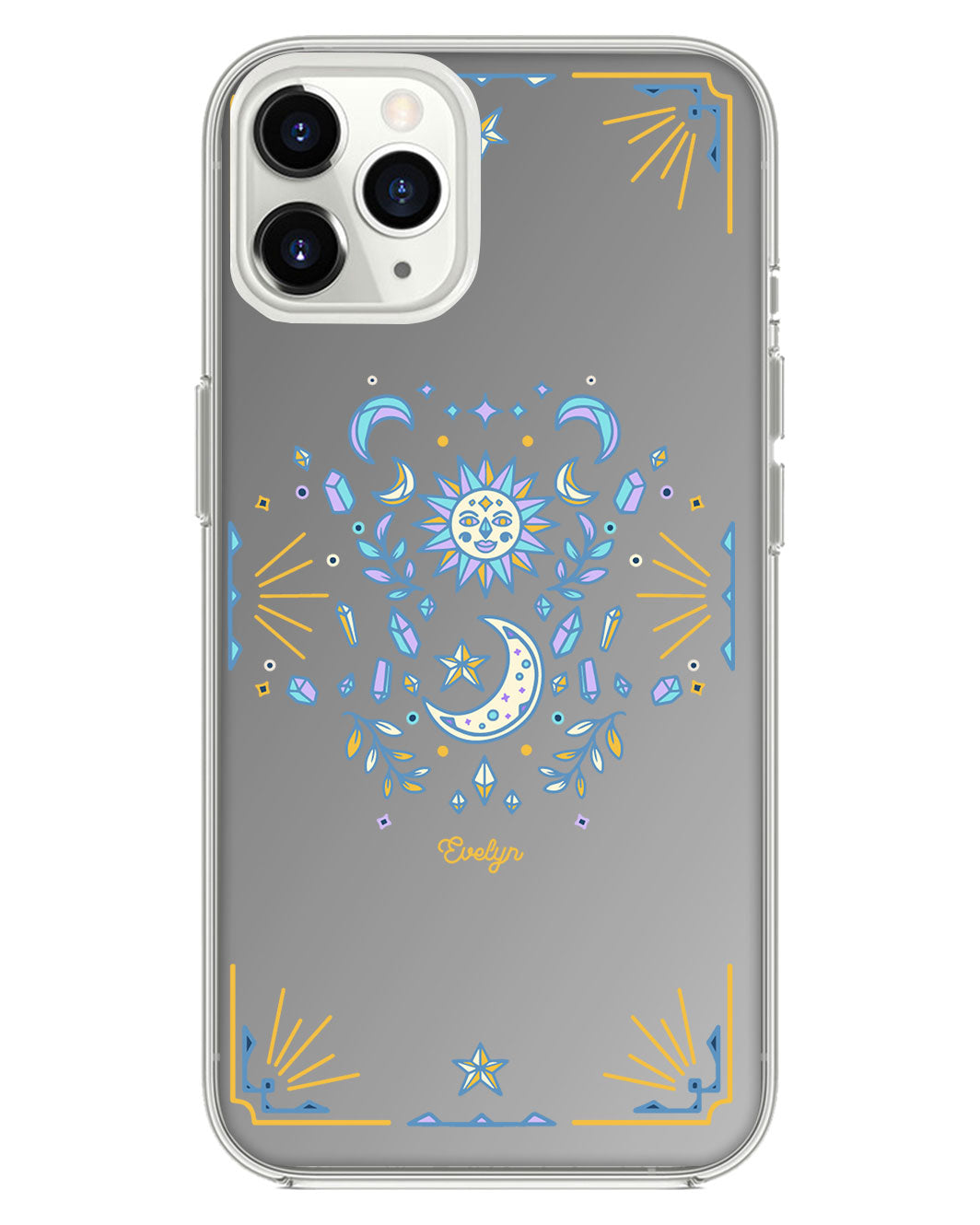 iPhone Mirror Grip Case - Cosmic Dream