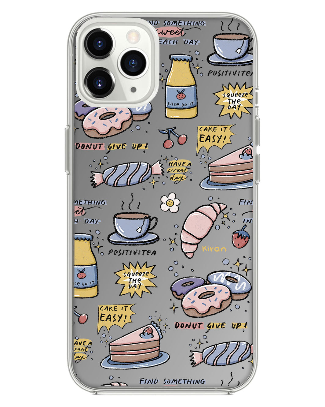 iPhone Mirror Grip Case - Sweets