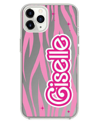 iPhone Mirror Grip - Barbie Zebra Pattern