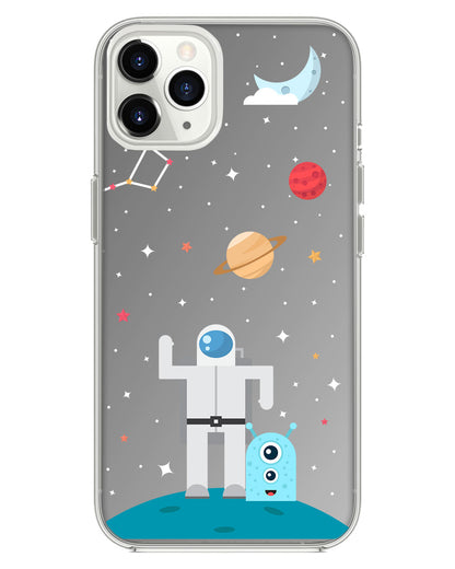iPhone Mirror Grip - Blue Alien