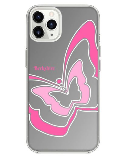iPhone Mirror Grip -  Butterfly Mirror Pink