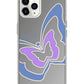 iPhone Mirror Grip Case -  Butterfly Mirror Violet