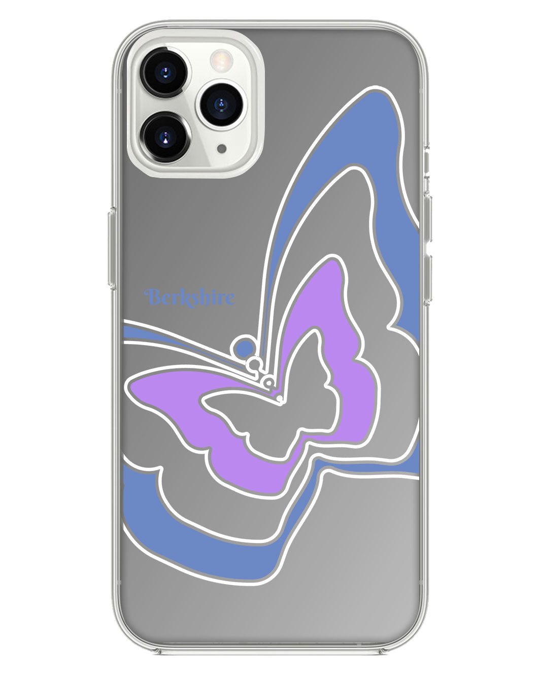 iPhone Mirror Grip Case -  Butterfly Mirror Violet