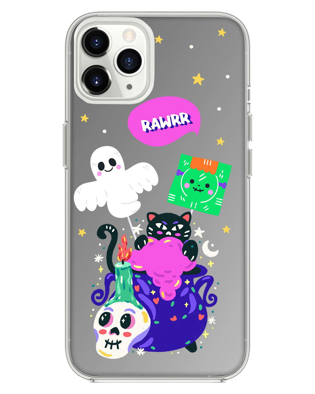 iPhone Mirror Grip - Cat Monster