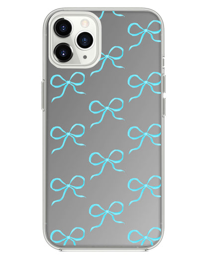 iPhone Mirror Grip -  Coquette Blue Bow