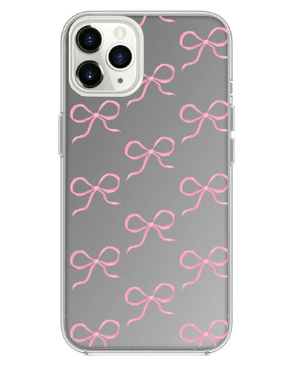 iPhone Mirror Grip -  Coquette Pink Bow