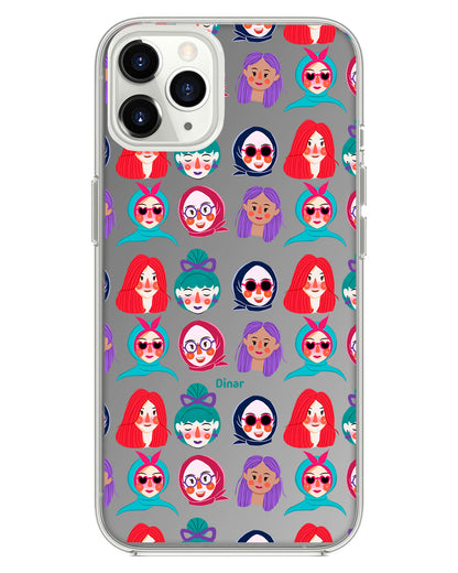 iPhone Mirror Grip - Cute Sweety Faces