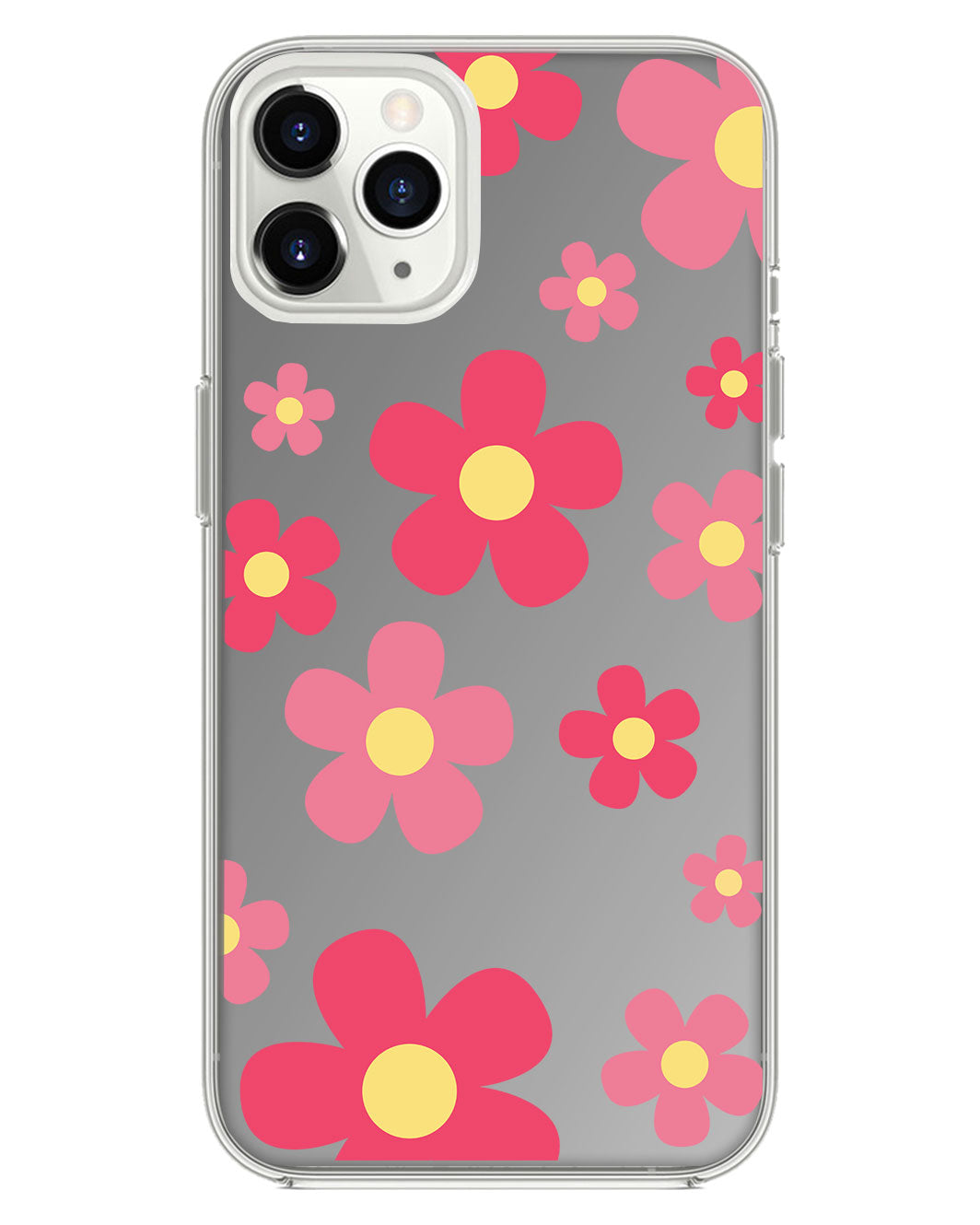 iPhone Mirror Grip Case -  Daisy Blush