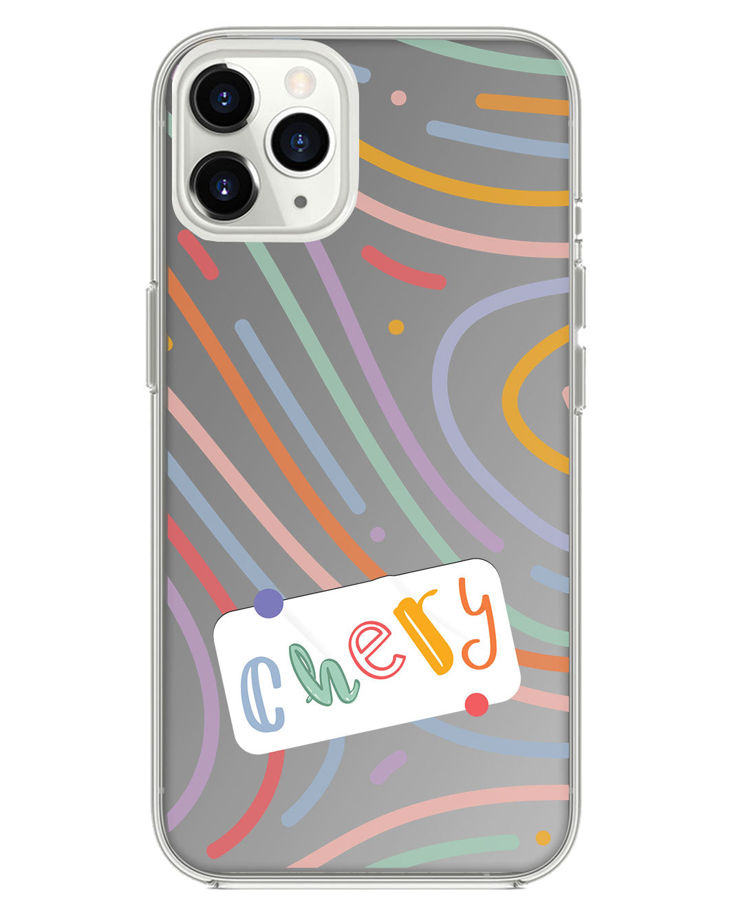 iPhone Mirror Grip -  Doodle Monogram 2.0