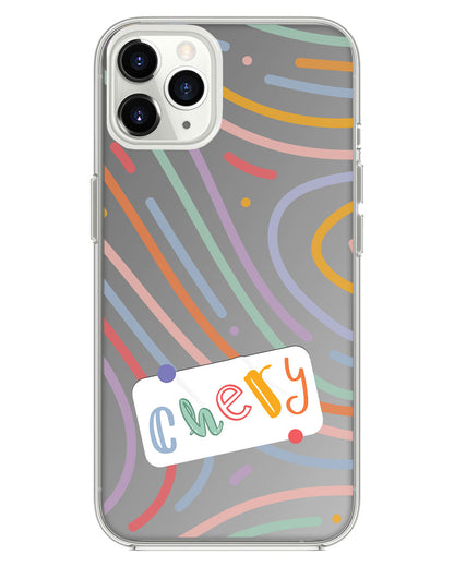 iPhone Mirror Grip -  Doodle Monogram 2.0