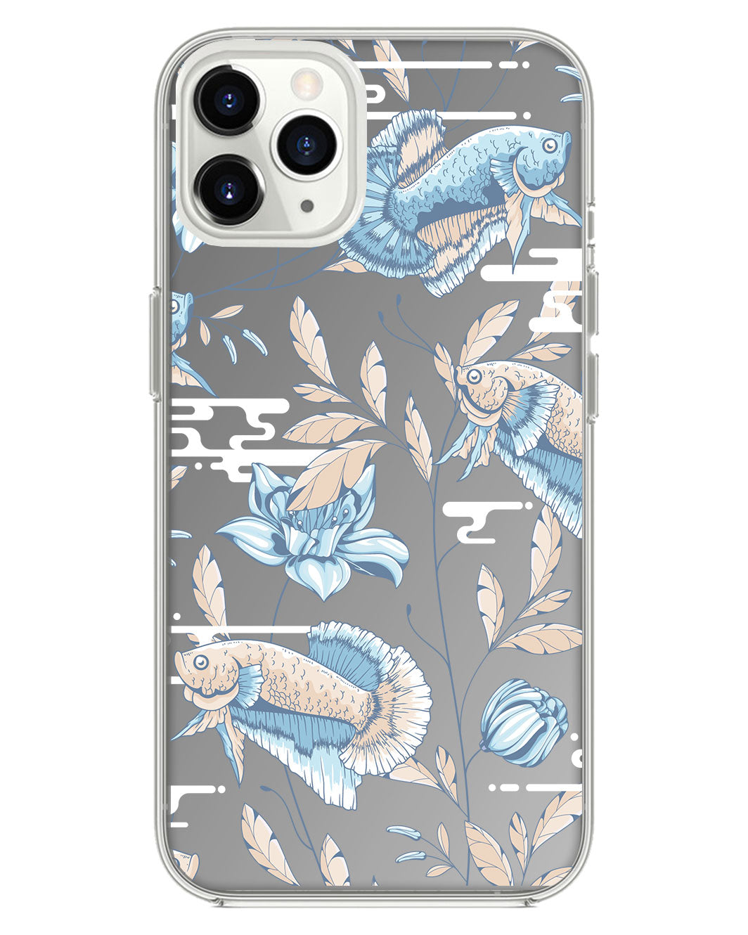 iPhone Mirror Grip - Fish & Floral 4.0