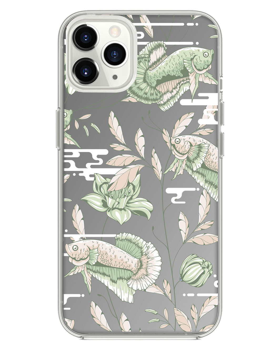 iPhone Mirror Grip - Fish & Floral 6.0