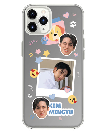 iPhone Mirror Grip - Face Grid Seventeen