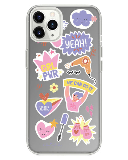 iPhone Mirror Grip - Girl Power Sticker Pack