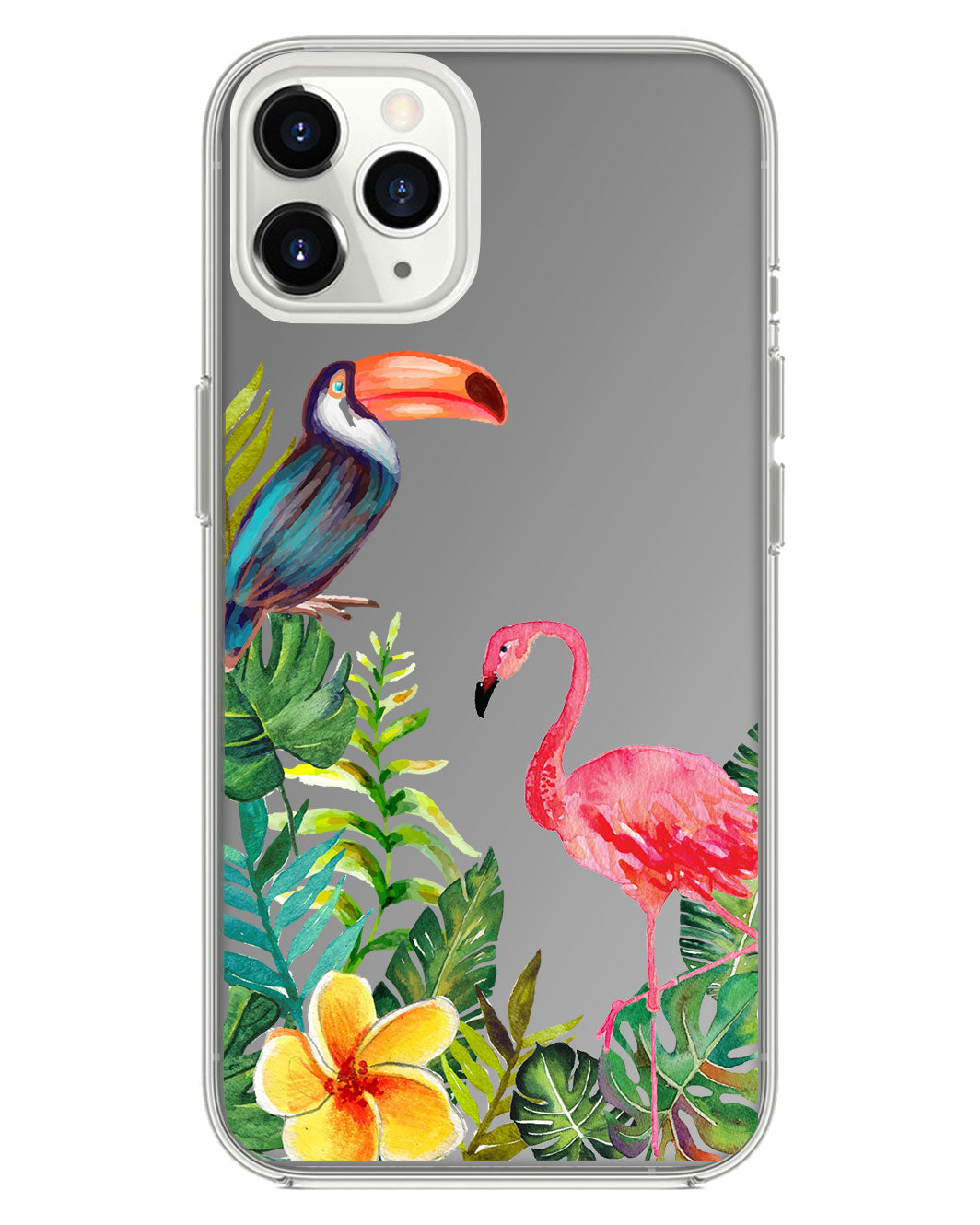 iPhone Mirror Grip Case - Tropical