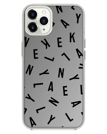 iPhone Mirror Grip - CUSTOM MONOGRAM  1.0 Noir