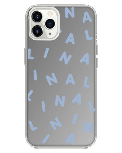 iPhone Mirror Grip - CUSTOM MONOGRAM  2.0 Blue
